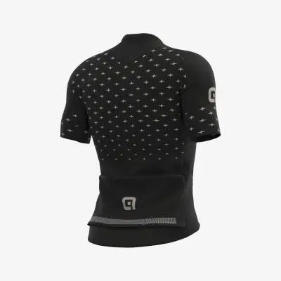 Letný cyklo dres pánsky ALÉ PRR STARS čierny/šedý