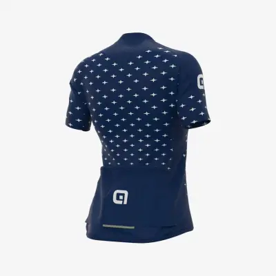 Letný cyklo dres dámsky ALÉ PRR STARS LADY modrý/biely