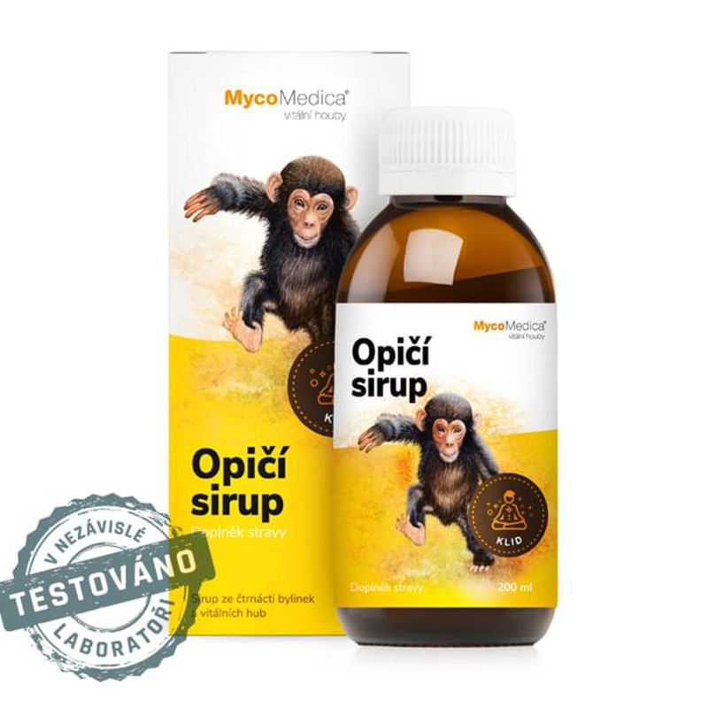 Opičí dětský sirup MycoMedica 200 ml