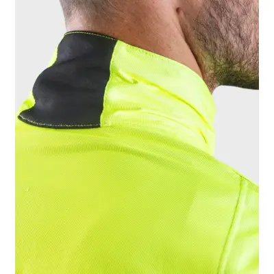 ALÉ Cycling vodeodolná cyklistická bunda KLIMATIK EXTREME pánska žltá