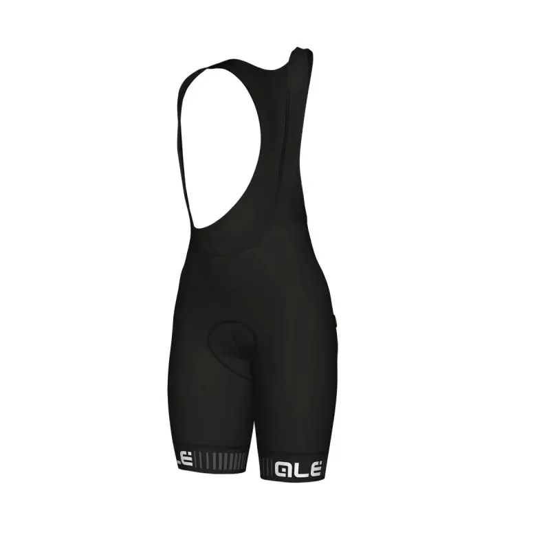 Letní cyklistické kalhoty Alé Cycling Solid Traguardo dámské černé