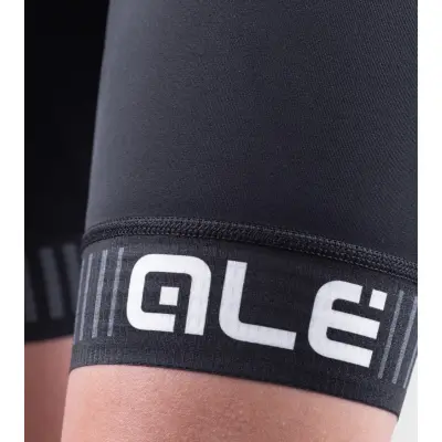 Letné dámske cyklistické nohavice Alé Cycling Solid Traguardo čierne
