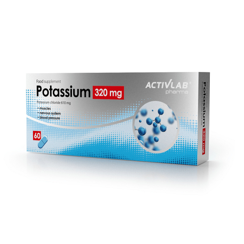 Potassium 320 mg ActivLab Pharma draslík 60 kapslí
