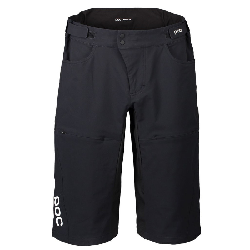 Férfi nyári kerékpáros rövidnadrág POC Essential DH Uranium Black