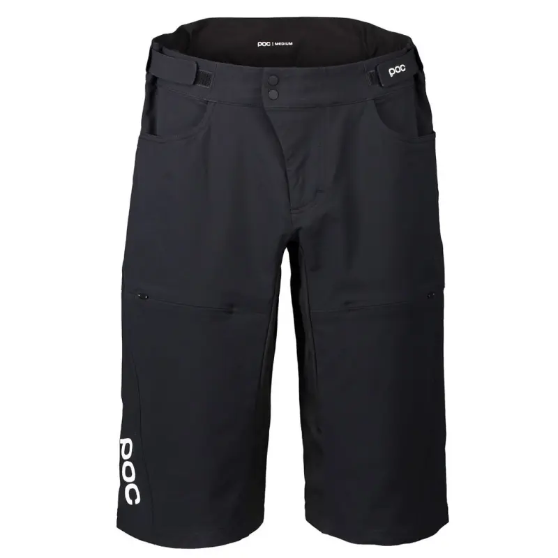 Férfi nyári kerékpáros rövidnadrág POC Essential DH Uranium Black