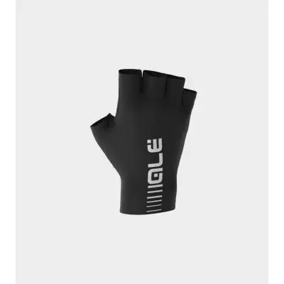 Letné cyklistické rukavice Alé Cycling Sunselect Crono Glove čierne/biele