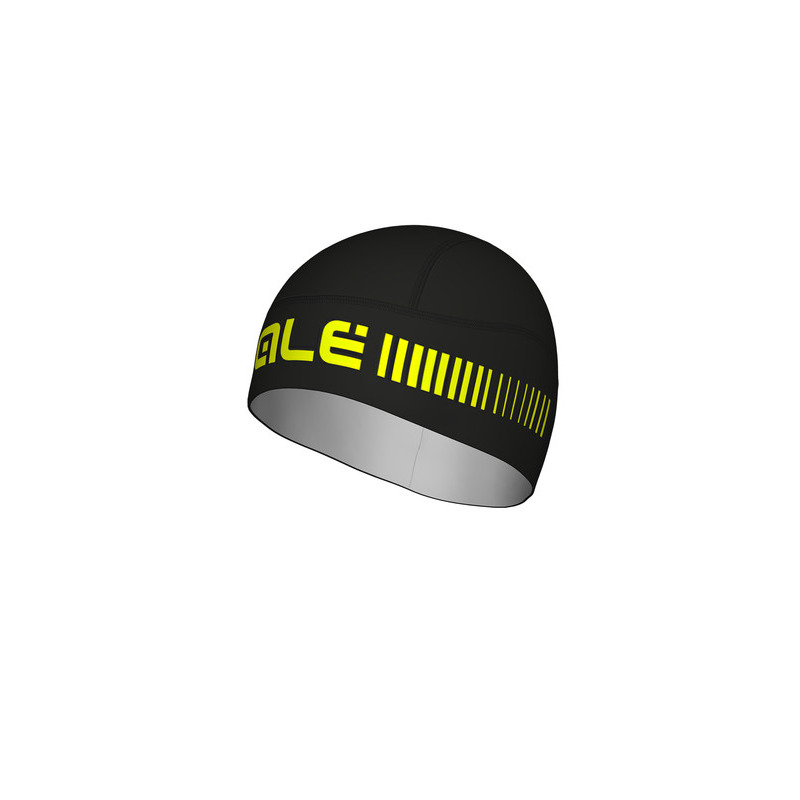 Cyklistická čiapka Alé Cycling Klima Head Cover čierna/žltá