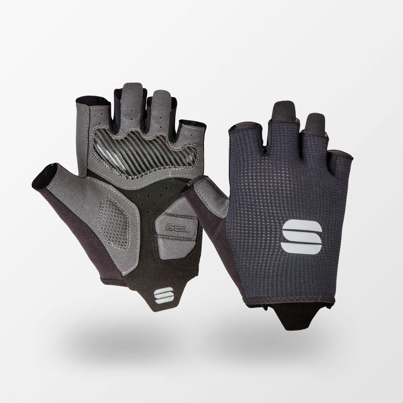 Letné cyklistické rukavice dámske Sportful Total Comfort čierne