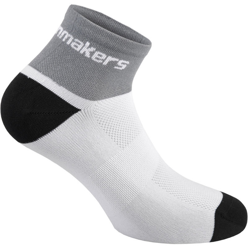 Cyklistické ponožky dámske Pinarello Dots T-writing čierne/biele