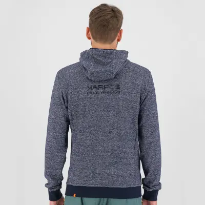 Karpos TOTOGA HEMP mikina so zipsom Sky Captain Melange