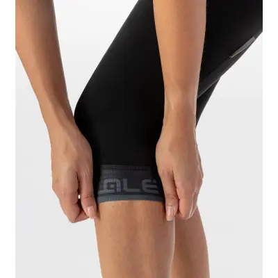 Letné dámske 3/4 cyklistické nohavice Alé Cycling Solid Classico LL čierne