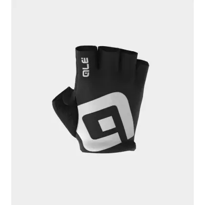 Letné cyklistické rukavice Alé Air Glove čierne/biele