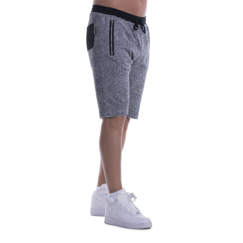 Carpe DM pánske šortky POSTMAN SHORT ZIP tmavosivé