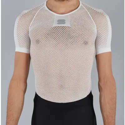 Letné cyklistické funkčné tričko pánske Sportful 2ND Skin X-LITE EVO biele-1
