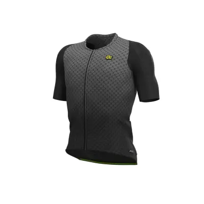 Letný cyklodres pánsky ALÉ R-EV1 VELOCITY G+ čierny
