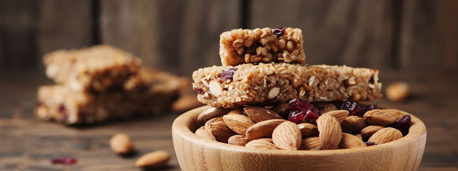 Mandľové proteínové tyčinky