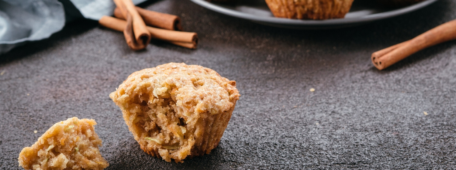 Recept na cuketovo-škoricové muffiny