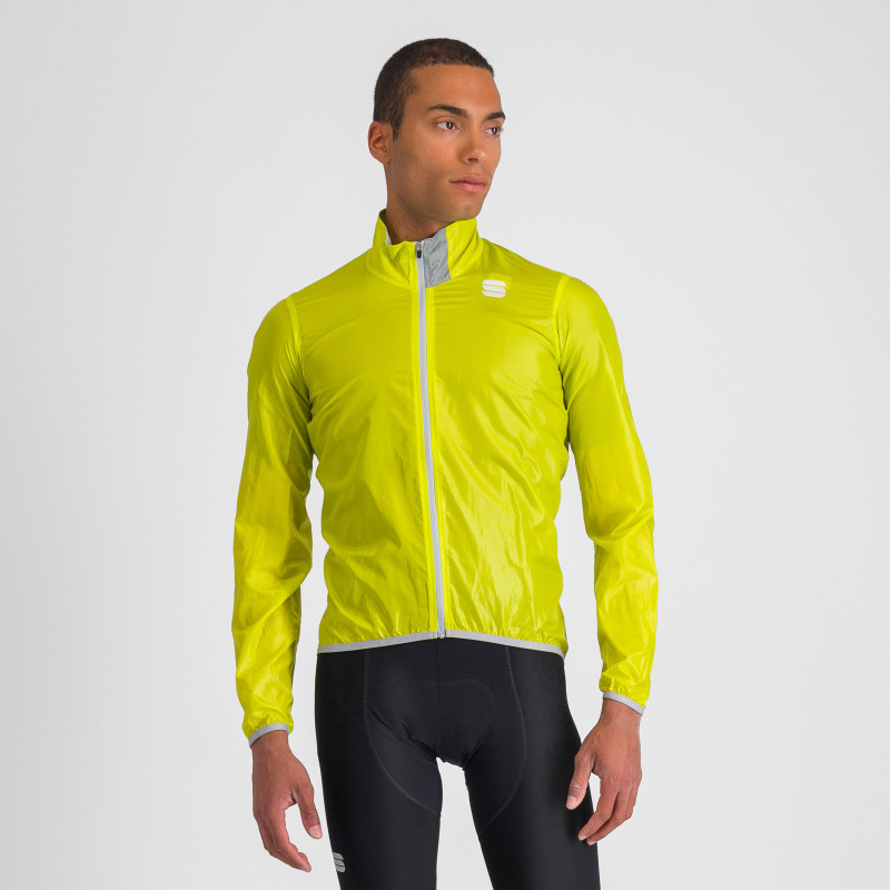 Cyklistická pánska bunda Sportful Hot Pack EasyLight žltá