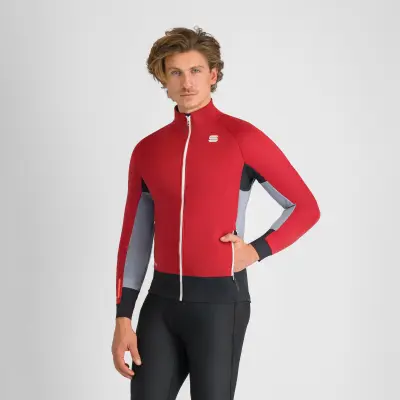 Sportful Apex bunda red rumba/cement/black