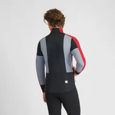 Sportful Apex bunda red rumba/cement/black