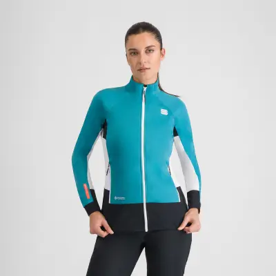 Sportful Apex dámska bunda green bay/white/black
