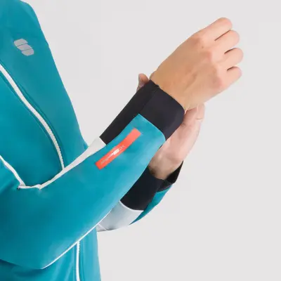 Sportful Apex dámska bunda green bay/white/black