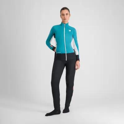 Sportful Apex dámska bunda green bay/white/black