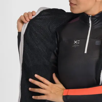 Sportful Puffy dámska bunda stone gray/black