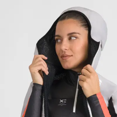 Sportful Puffy dámska bunda stone gray/black