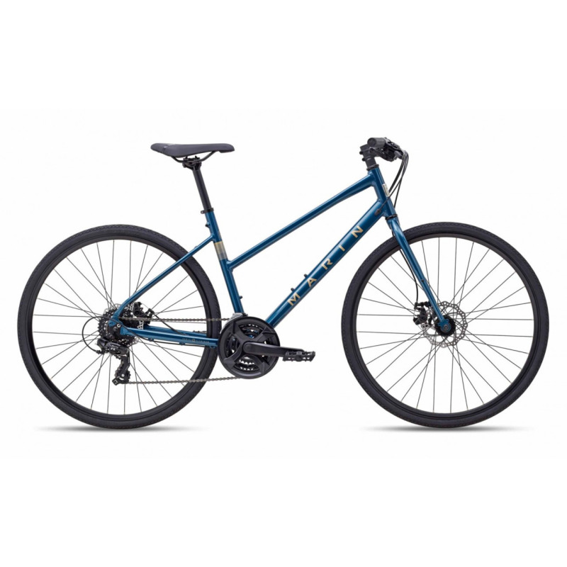 Mestský bicykel MARIN Fairfax 1 ST, modro-zelená/tan