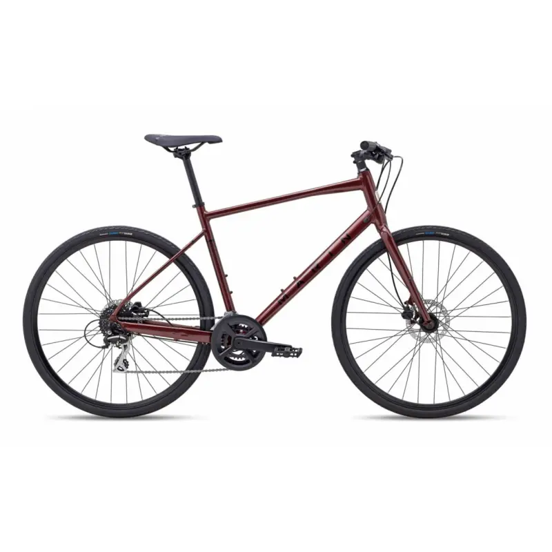 Mestský bicykel MARIN Fairfax 2, červená/čierna