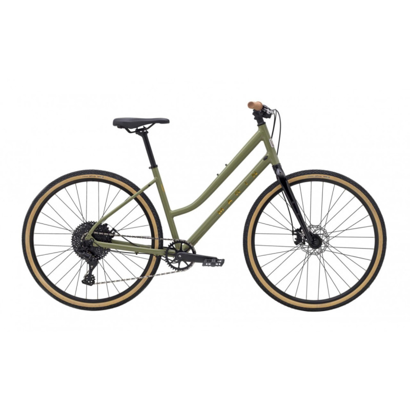 Mestský bicykel MARIN Kentfield 2 ST, zelená/bronzová