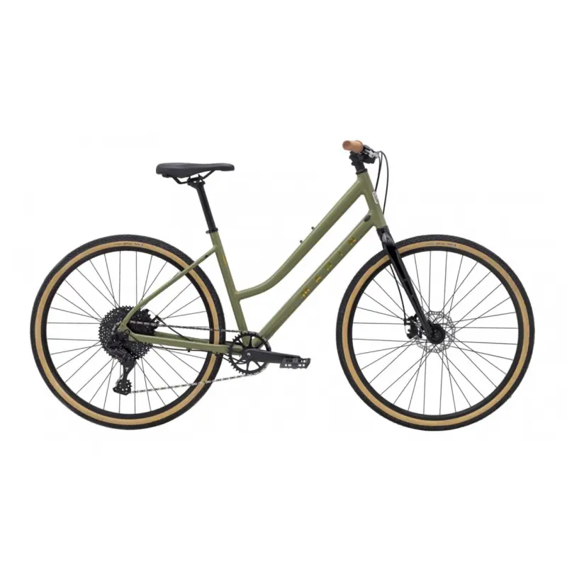 Mestský bicykel MARIN Kentfield 2 ST, zelená/bronzová