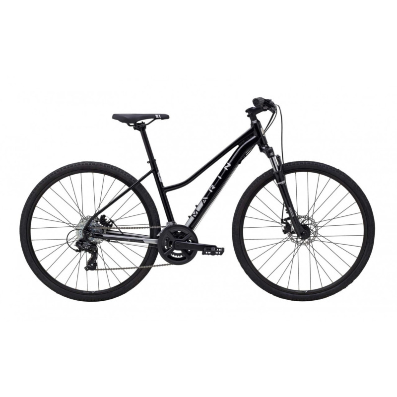 Mestský bicykel MARIN San Anselmo DS1, čierna/strieborná