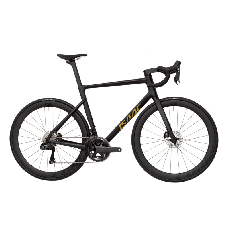 Cestný bicykel Isaac Boson Disc Stone Black 2024 Sram Rival AXS karbónový čierny