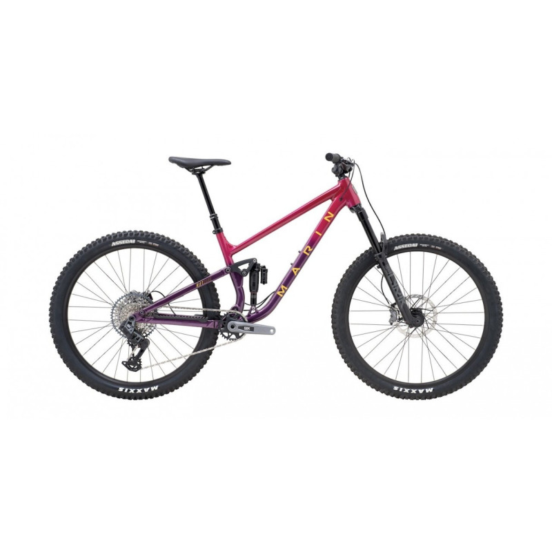 Celoodpružený horský bicykel MARIN Rift Zone XR AXS, ružová/fialová/žltá