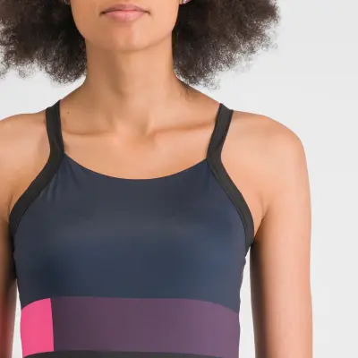 Sportful SNAP dámske tielko black galaxy blue