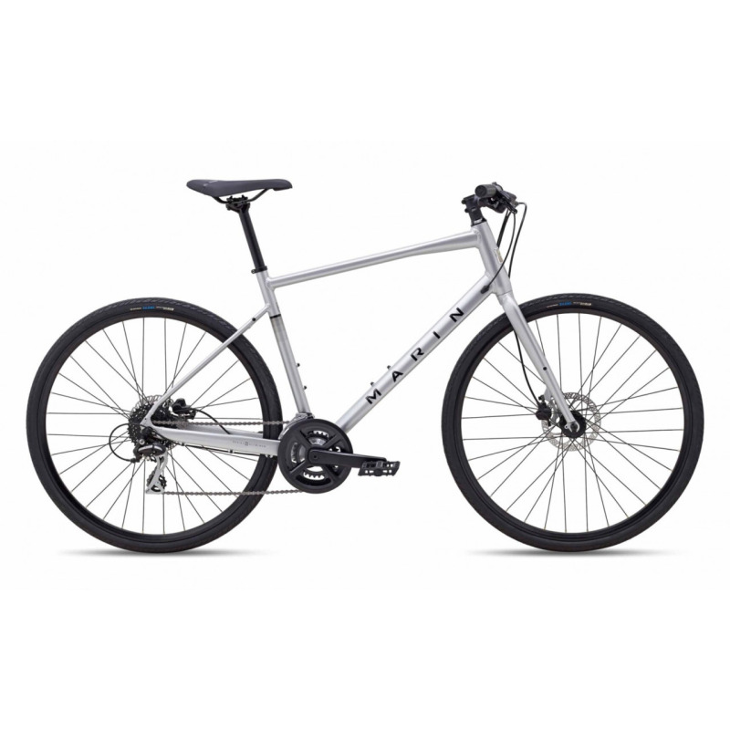 Mestský bicykel MARIN Fairfax 2, strieborná/čierna