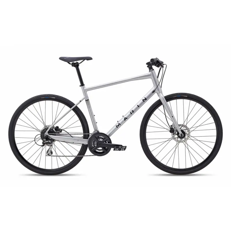 Mestský bicykel MARIN Fairfax 2, strieborná/čierna
