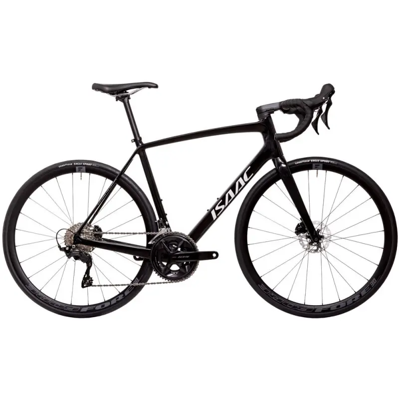 Cestný bicykel Isaac Vitron Onyx Black Shimano 105 R7100 2025