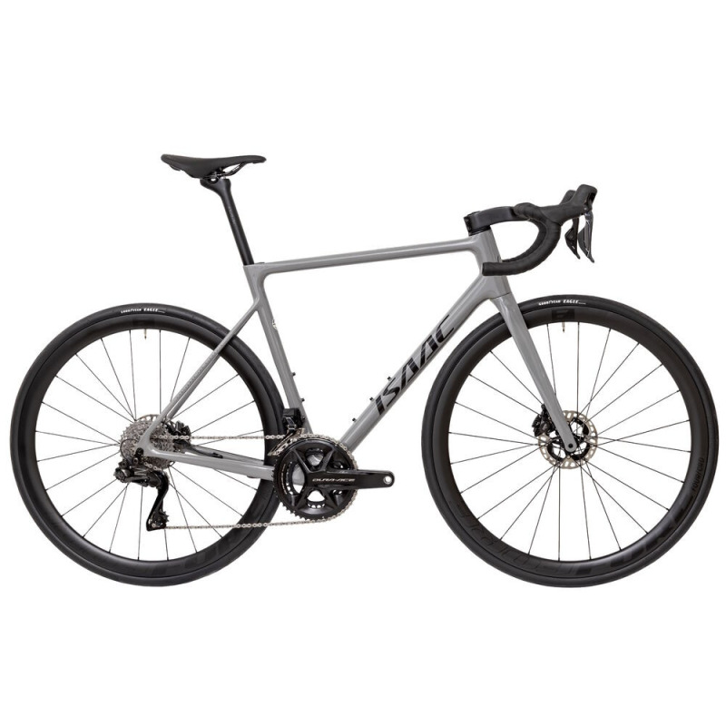 Cestný bicykel Isaac Element Granite Grey Ultegra Di2 L