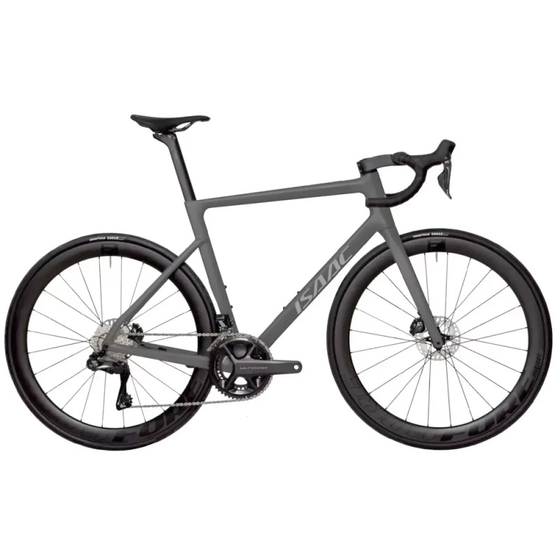 Cestný bicykel Isaac Boson Sonic Silver 105 Di2 XXL