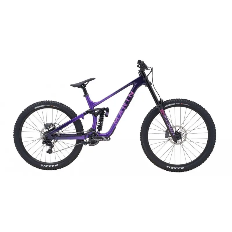 Celoodpružený horský bicykel MARIN Quake, fialová