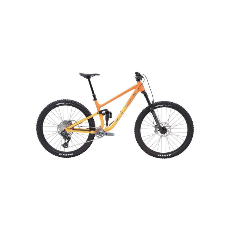 Celoodpružený horský bicykel MARIN Rift Zone XR AXS, oranžová-žltá
