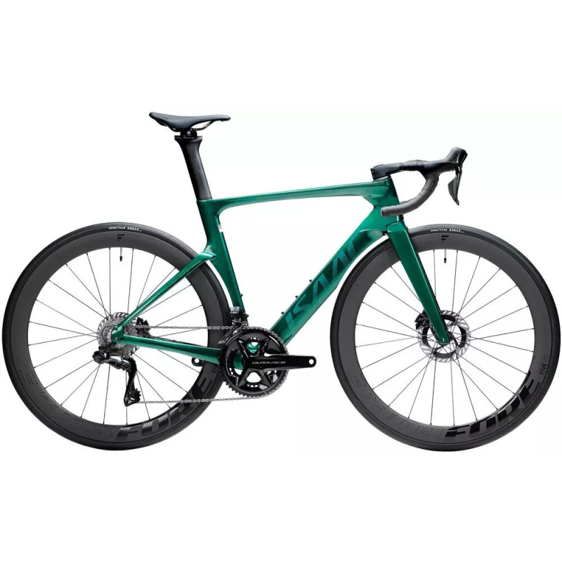 Cestný bicykel Isaac Meson Jade Green Shimano Dura Ace Di2