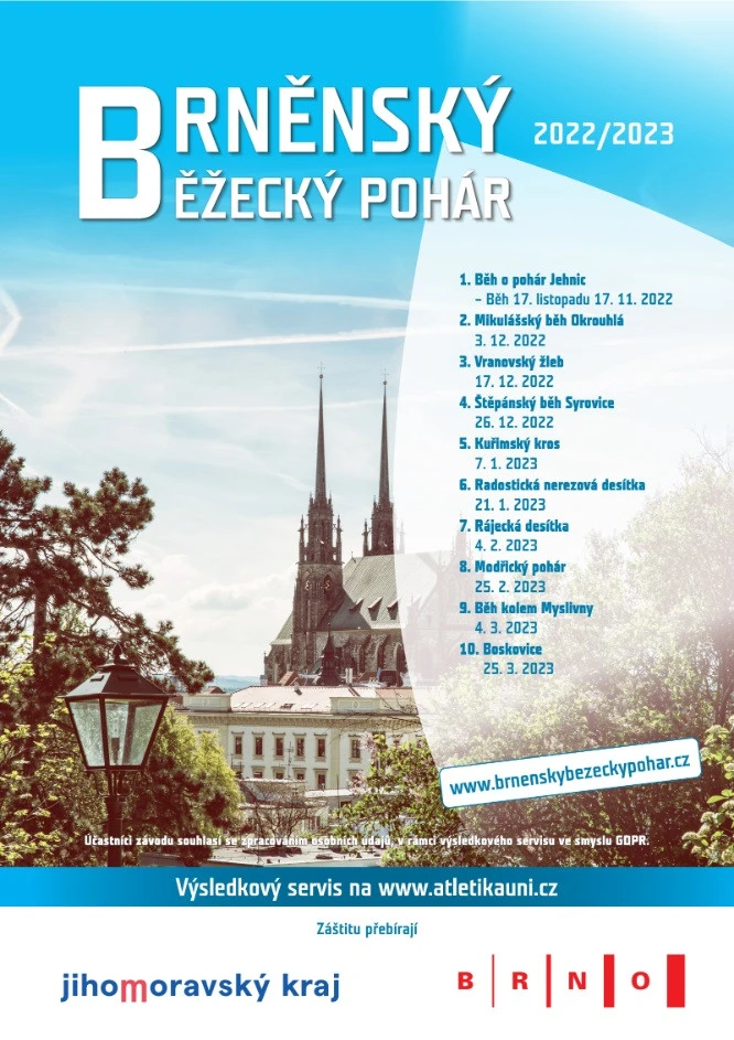 Brnenský bežecký pohár  - Mikulášský běh Okrouhlá