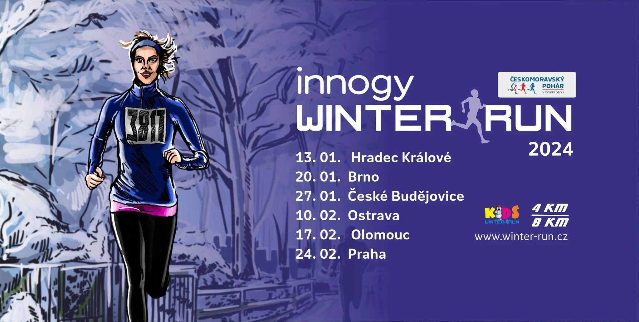 Innogy Winter RUN 2024 - Brno