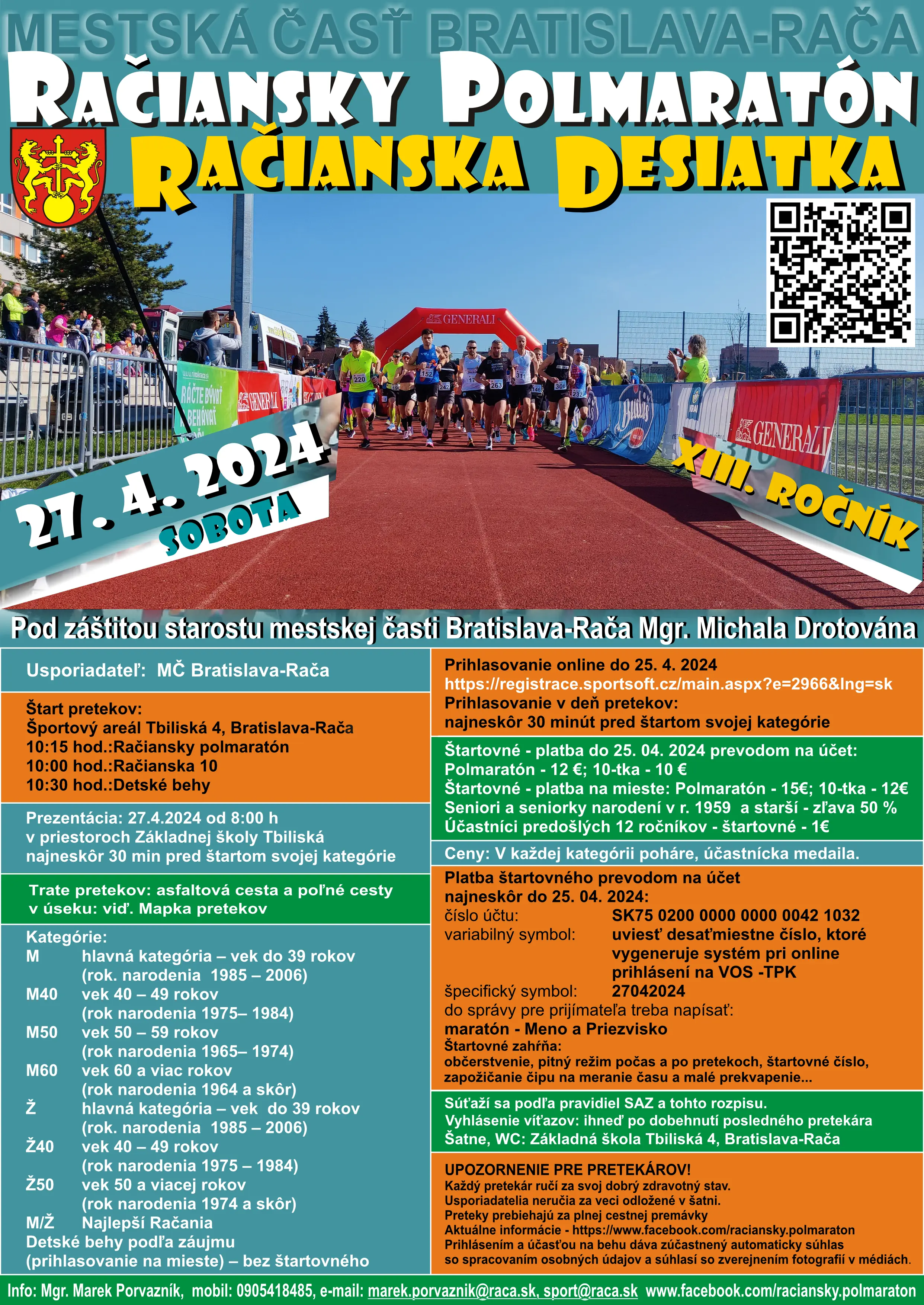 Račiansky polomaratón/ desiatka