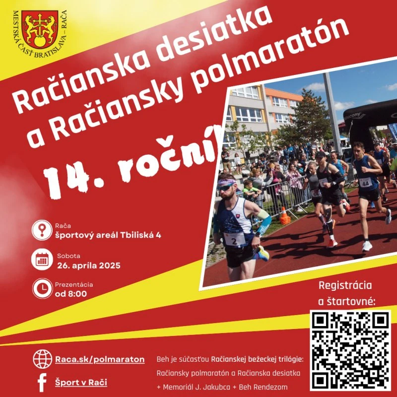 Beh Račiansky polmaratón - Račianska desiatka 2025