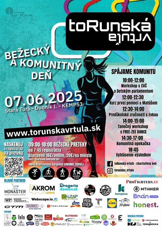 toRunská vrtuľa 2025 - charitatívny beh
